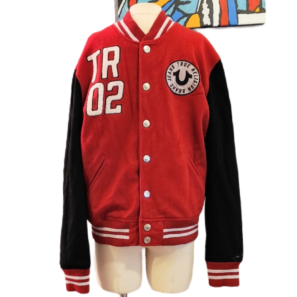 True Religion Varsity Jacket